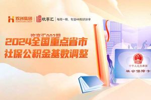 开云online(中国) | 2024全国重点省市社保公积金基数调整
